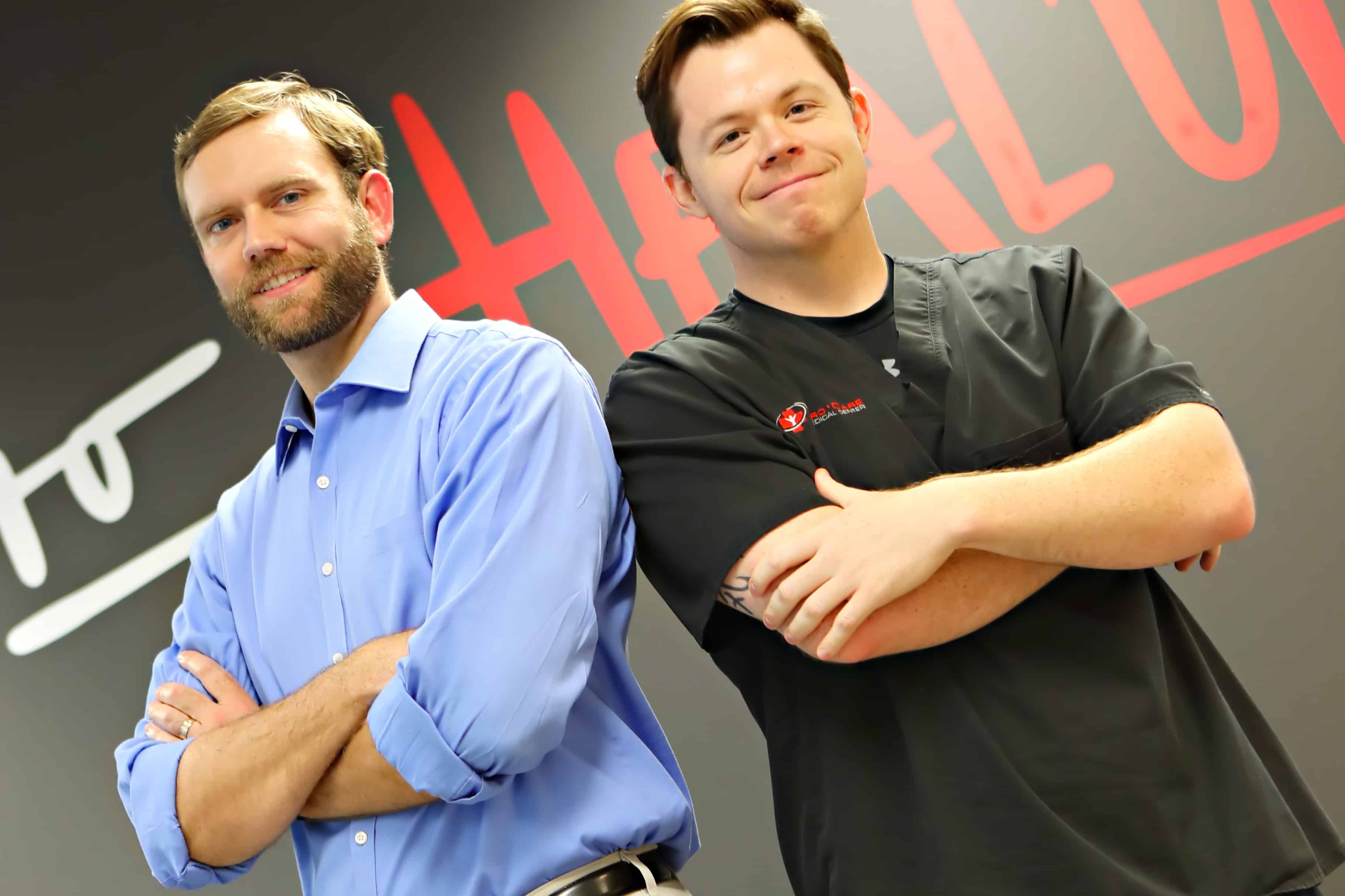 Dr. Hays and Jordan Dr. Hays and Jordan