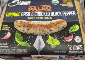 Paleo Chicken Sausage
