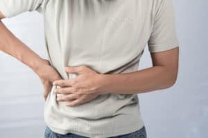 Stomach Pain and Back Pain after a Car Accident